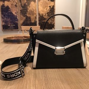 Michael Kors Whitney Medium Leather Satchel